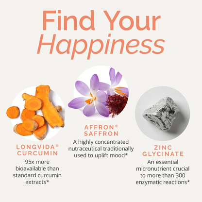 BRAINMD Dr Amen Happy Saffron Plus