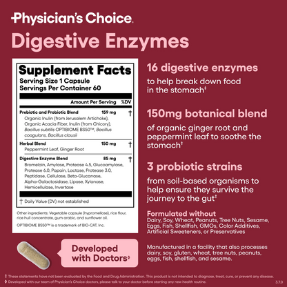 Physician's CHOICE Digestive Enzymes