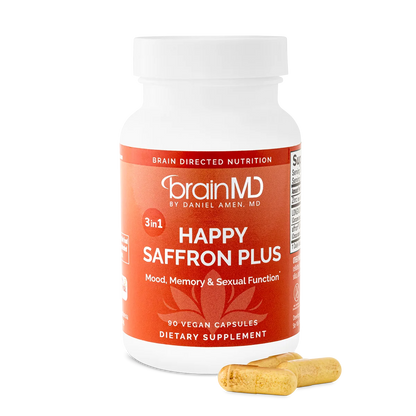BRAINMD Dr Amen Happy Saffron Plus