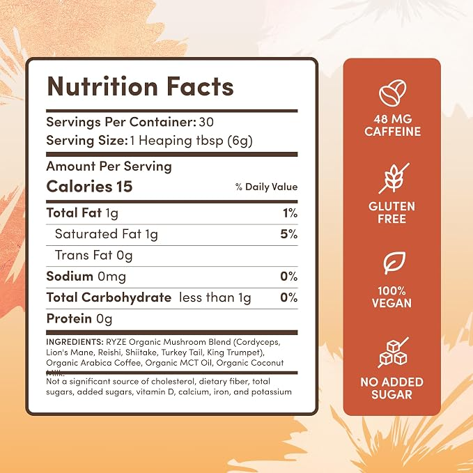 RYZE SUPERFOODS Mushroom Coffee