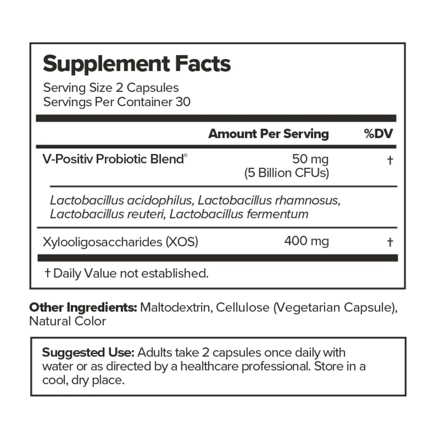 URO Vaginal Probiotics for Odor