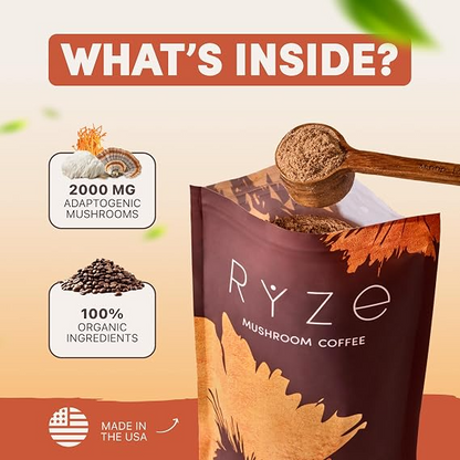RYZE SUPERFOODS Mushroom Coffee